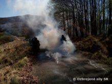 Rota podpory velenia a rota zsobovania splnili lohy sstredenho vcviku