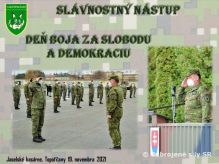 Spomienka veliteľstva 1.mb na 17. november